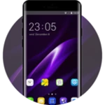 purple business soft theme for redmi 6a android application logo